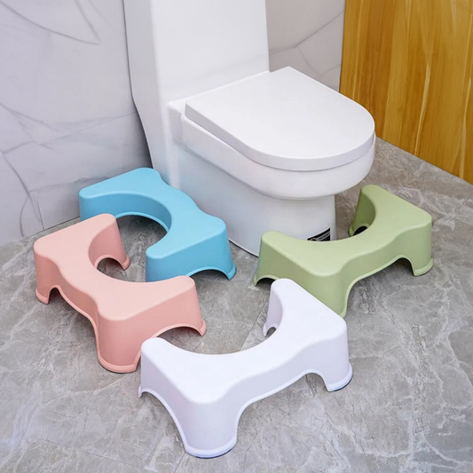 Thicken Step Stool Non-slip Toilet Seat Stool Ottoman Portable stool Home Adult Constipation Poop Step Stool Bathroom Supplies